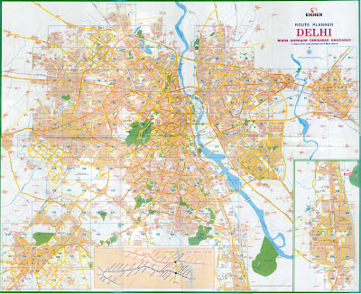 Delhi Map