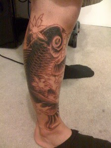 koi fish tattoo