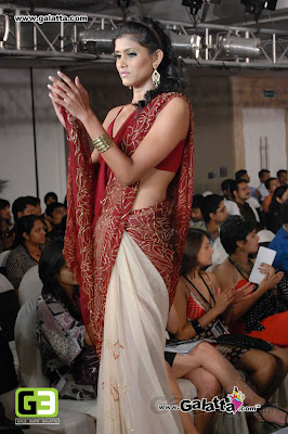 Designer Saree by Nazia Sayed at CIFW