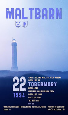 Tobermory 22 yo 1994/2016 Mba #71 53.4% 