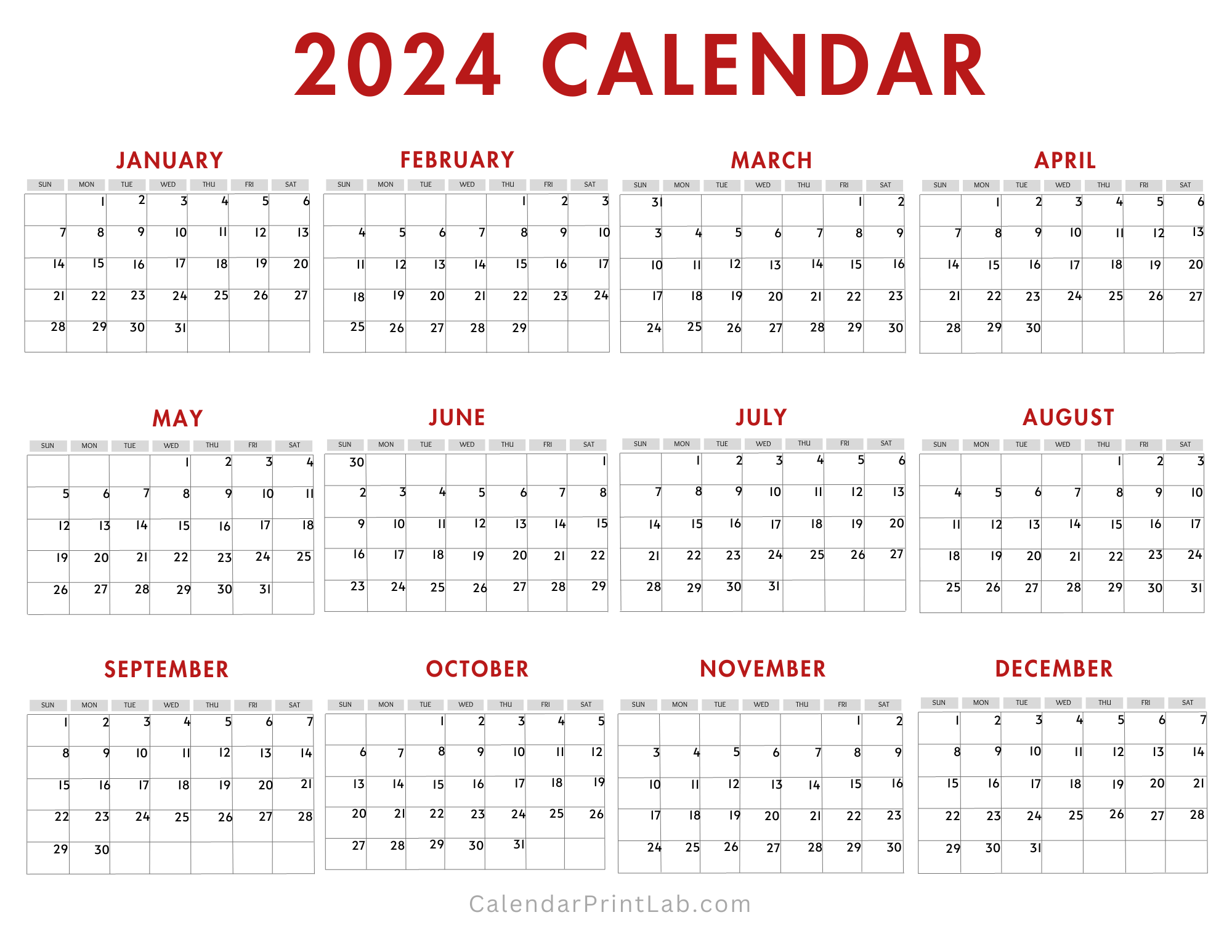 2024 pdf calendar printable download