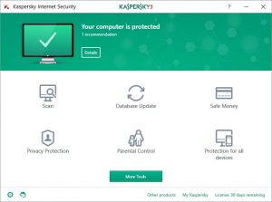 Kaspersky Internet Security 2018