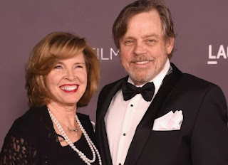 Marilou York with her husband Mark Hamill