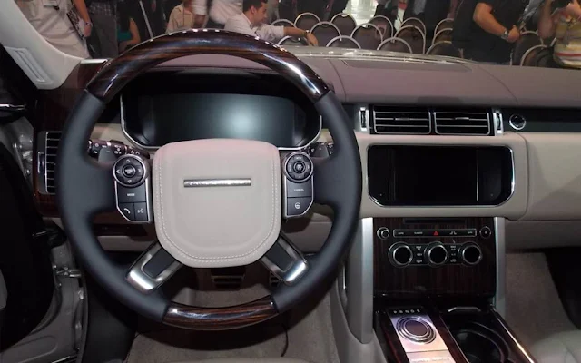 Novo Range Rover Vogue 2013 - interior