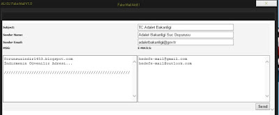 AU-SU Fake Mail v1.0 (Sosyal Mühendislik) İndir 