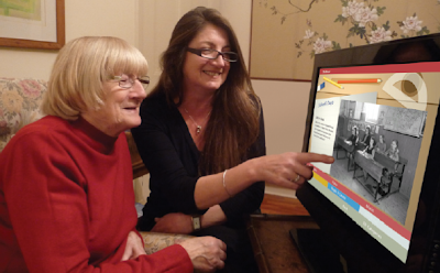 computer interactive reminiscence and conversation aid