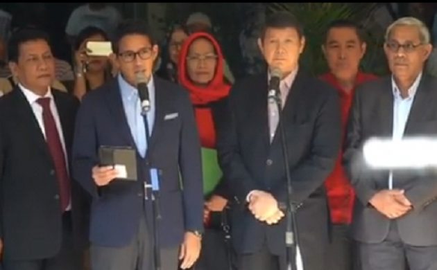 Prabowo-Sandi Gugat ke MK karena Prihatin Pemilu Tidak Jujur-Adil