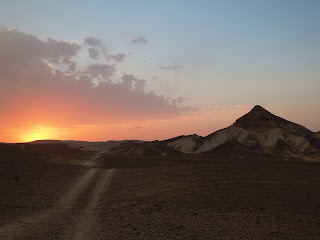 amazing sunset israel    
