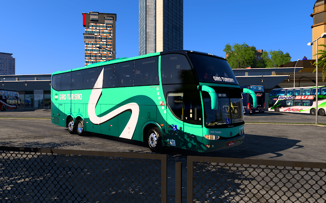 SKIN ETS2 GIRO TURISMO G6 1550 LD MB NORMAN MODS