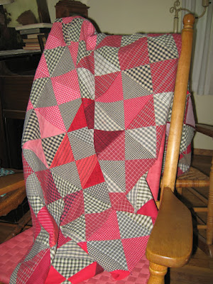 Hourglass Quilt Time Flies