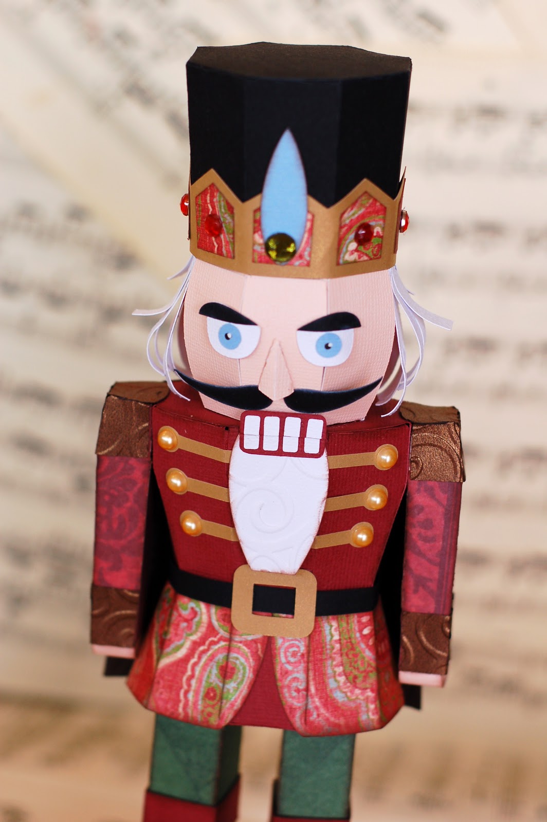 Download Paper Creations by Kristin: 3D Nutcracker