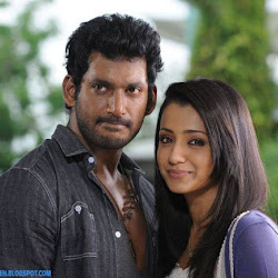 Vishal, Trisha Krishnan, Sunaina on Samar (2013) Tamil Movie Latest Stills