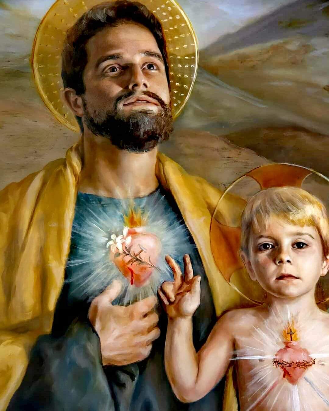 - SÃO JOSÉ - HOMEM JUSTO E SANTO - PADROEIRO UNIVERSAL DA IGREJA ⛪️ - ROGAI POR NÓS ❗️‼️❕🙏🏻🛐🇧🇷🇻🇦
