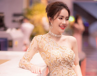 MC Mai Phương của Bữa trưa vui vẻ thi Hoa hậu Việt Nam