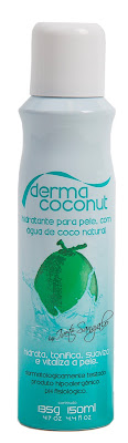 Dermacoconut by Ivete Sangalo Spray Hidratante para Pele com Água de Coco Natural - 150 ml 