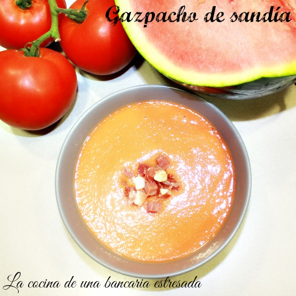 Receta de gazpacho de sandía