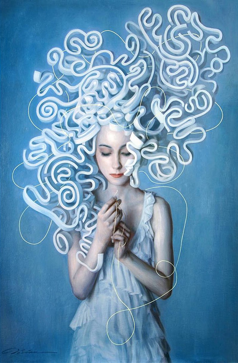 Figurative Paintings by Dorian Vallejo.