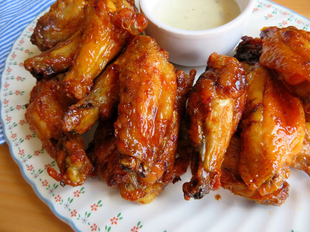 Crispy Baked Hot Wings