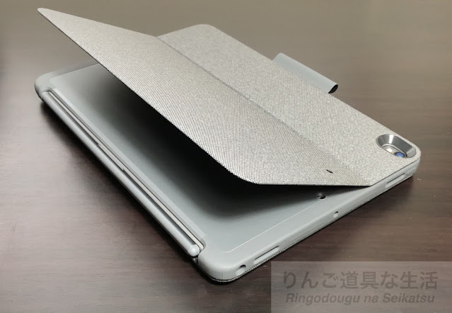 キックスタンド ロジクール Logicool COMBO TOUCH キーボードケース for iPad Air, 10.5インチiPad Pro