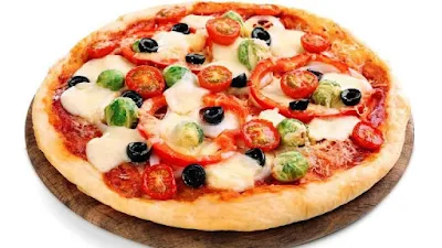 صور خلفيات بيتزا، صورة بيتزا خضروات Pizza