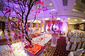 Romantic Crystal Wedding Ceremony Decorations