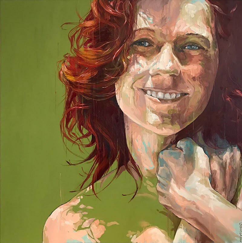 Portraiture Paintings by Joel Martimbeault.