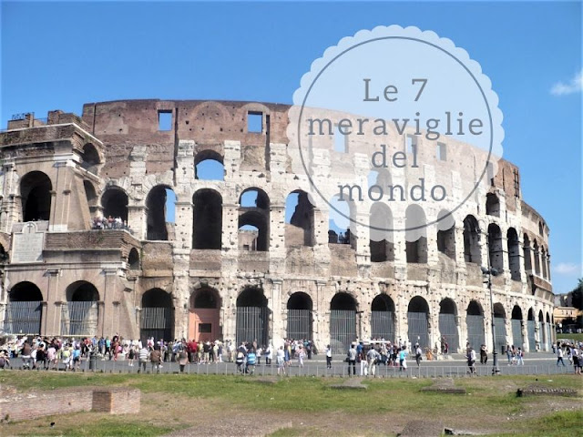 Le 7 meraviglie del mondo: il colosseo