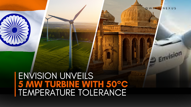 Envision Energy Unveils 5 MW Onshore Wind Turbine  Envision Energy Unveils 5 MW Onshore Wind Turbine