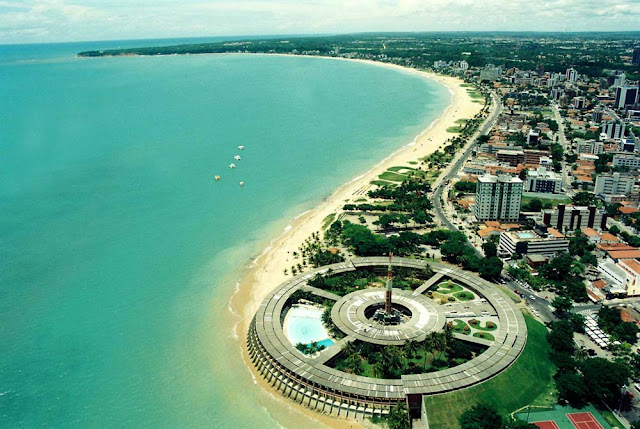 vista panorâmica praia