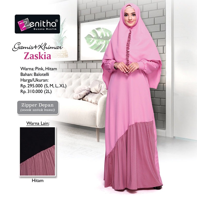 KOLEKSI TERBARU GAMIS ZENITHA 2019 2