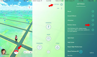 Tutorial, Tips & Trik Cara Menghemat Baterai Smartphone saat Memainkan Pokemon GO