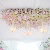 Hanging Flowers Wedding Decor