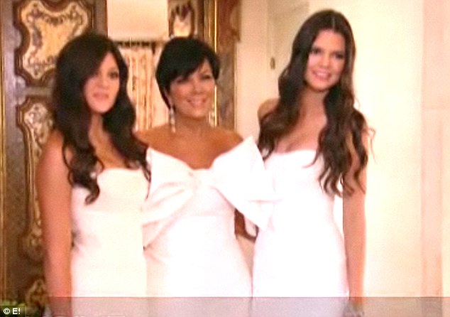 Kris Jenner y sus dos hijas y Kylie Kendell lucir m s bella