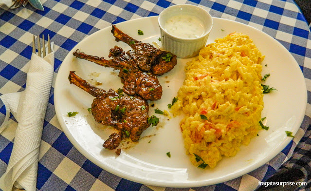 Feyzi restaurante turco, Copacabana, Rio de Janeiro