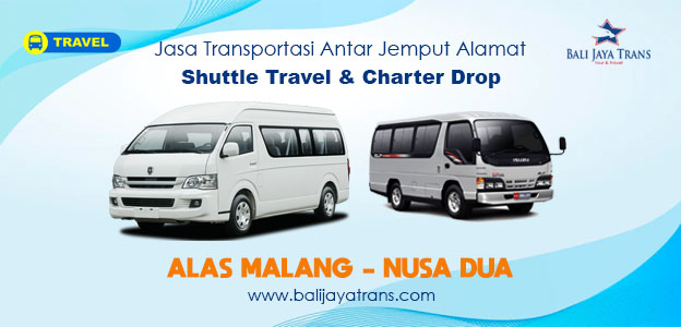Travel Alas Malang (BWI) - Nusa Dua (BALI)