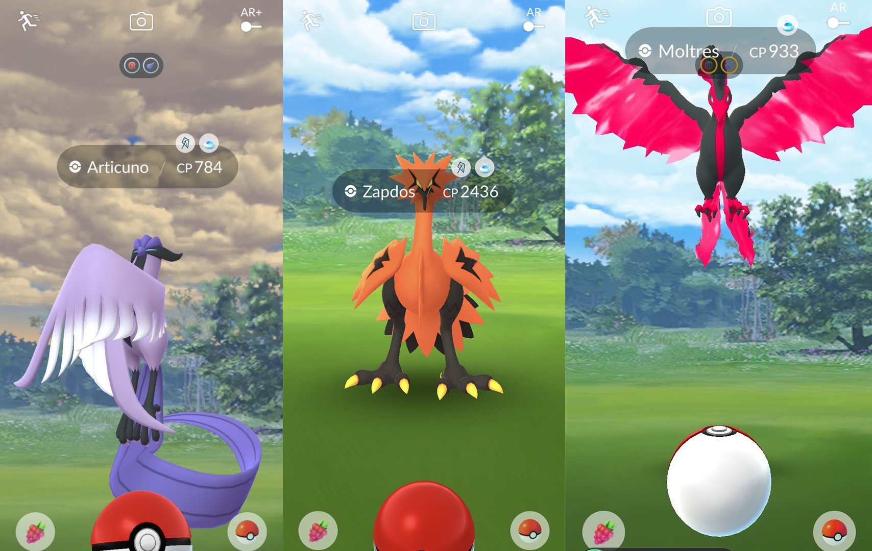 Todos os Pokémon Lendários de Pokémon GO e como capturá-los