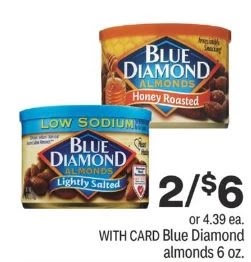 Free Blue Diamond Almonds at CVS