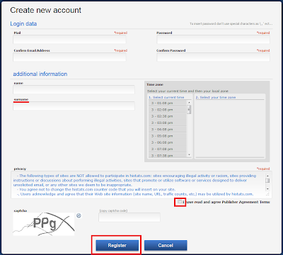 Cara Mendaftar dan Memasang Widget Histats di Blog