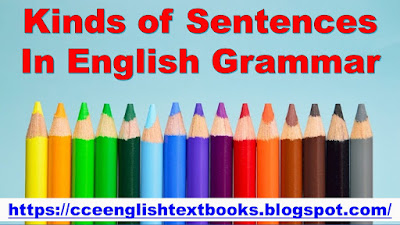 Kinds of Sentences In English Grammar