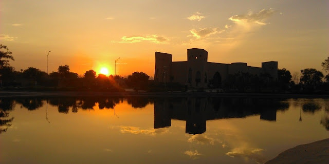 Fateh Burj Entrance Sunset