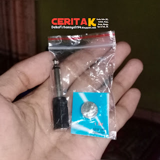 Bonus connector Jack besar dan baterai untuk Mamen KM D-1