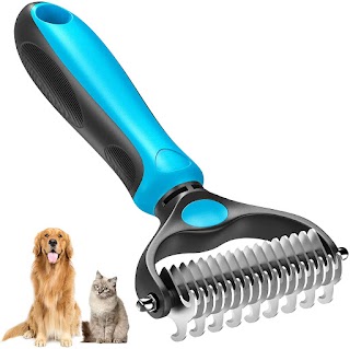 Say Goodbye to Tangles and Mats - Get Our Double Sided Pet Grooming Brush Now!