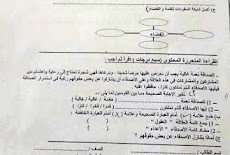  ورقة امتحان اللغة العربية للصف الرابع الابتدائى ادارة العجمى الترم الثانى 2016 محافظة الاسكندرية