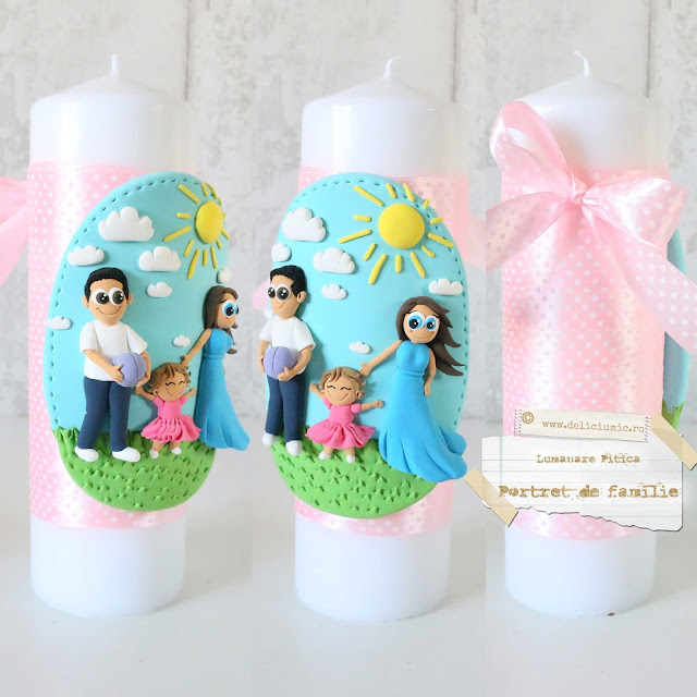 lumanari botez personalizate