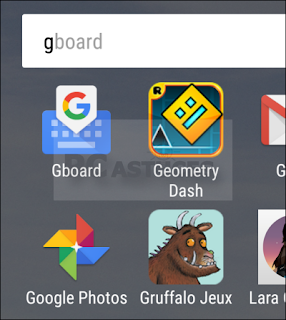 لوحة المفاتيح الافتراضية Gboard جوجل