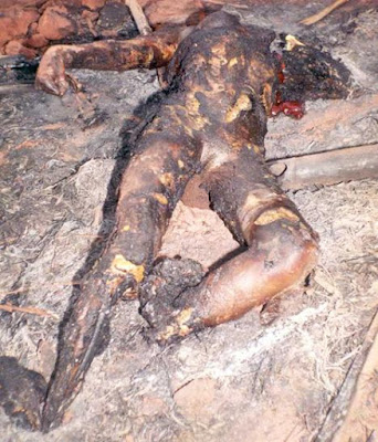 naked woman burned alive kenya mombasa