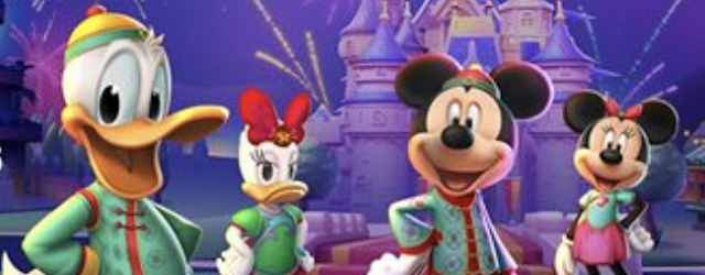 Mickey Minnie Donald Daisy Lunar New Year Costumes Hong Kong Disneyland Disney Magic Kingdoms