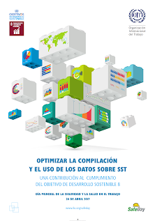 Afiche, carte,  Dia Mundial de la Seguridad y Salud en el Trabajo 2017