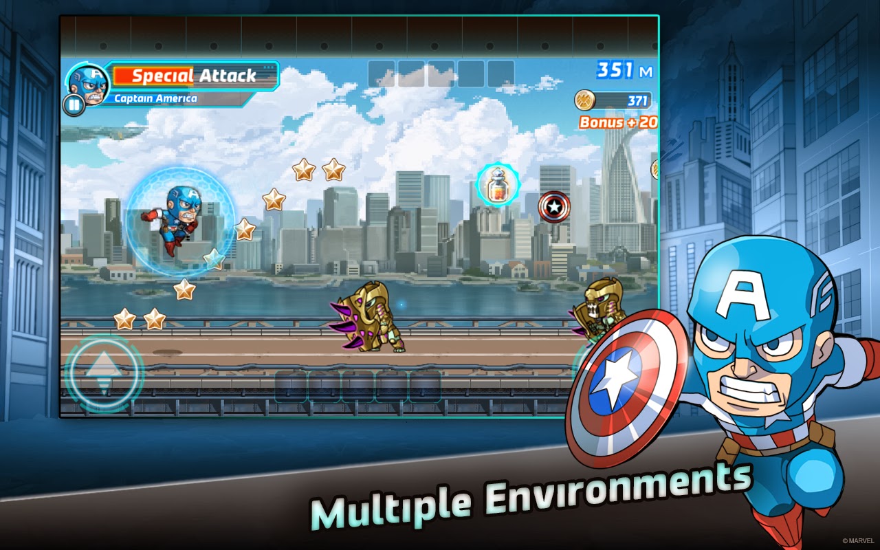 Marvel Run Jump Smash! v1.0.1 APK DOWNLOAD