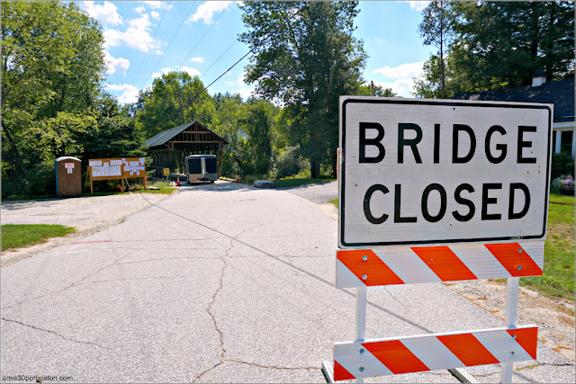 Puente Cubierto Bement Covered Bridge en New Hampshire